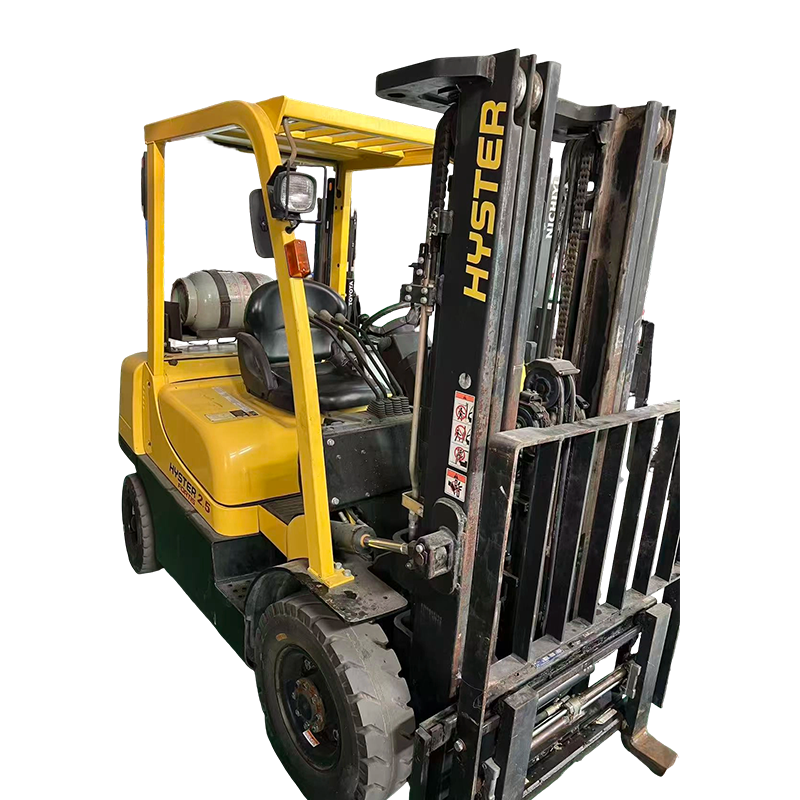รถยก Hyster LPG ขนาด 2.5 ตันพร้อมตัวกำหนดตำแหน่งส้อม รถยก Hyster LPG ขนาด 2.5 ตันพร้อมตัวกำหนดตำแหน่งส้อม